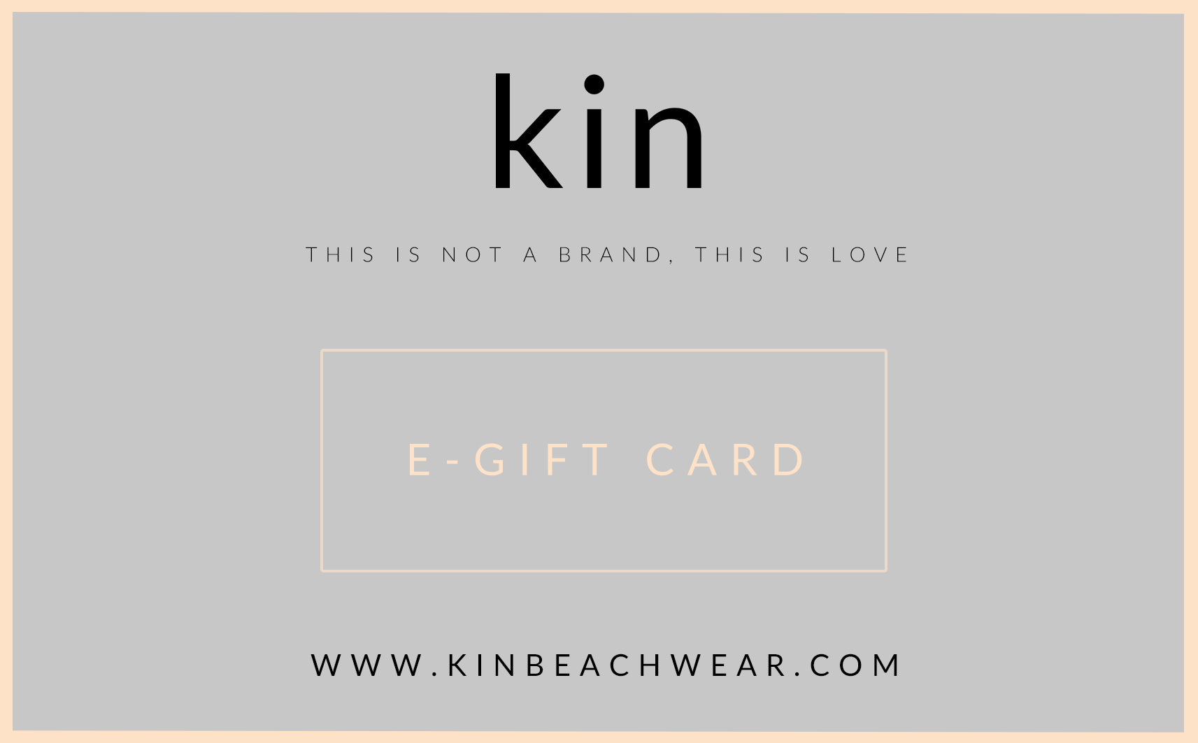 E-GIFT CARD