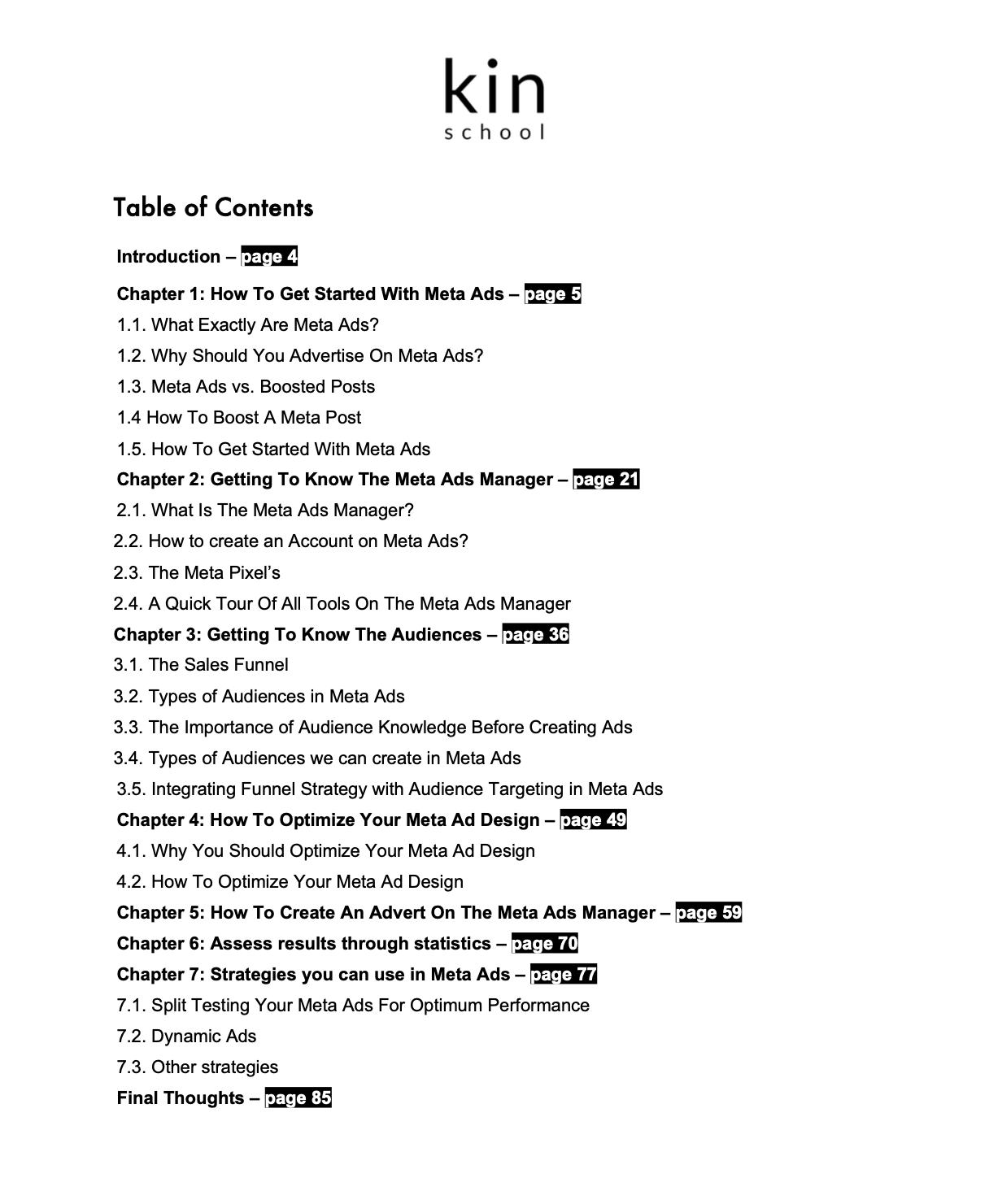 How to Build an Online Brand + Meta Ads – Ebooks English Version