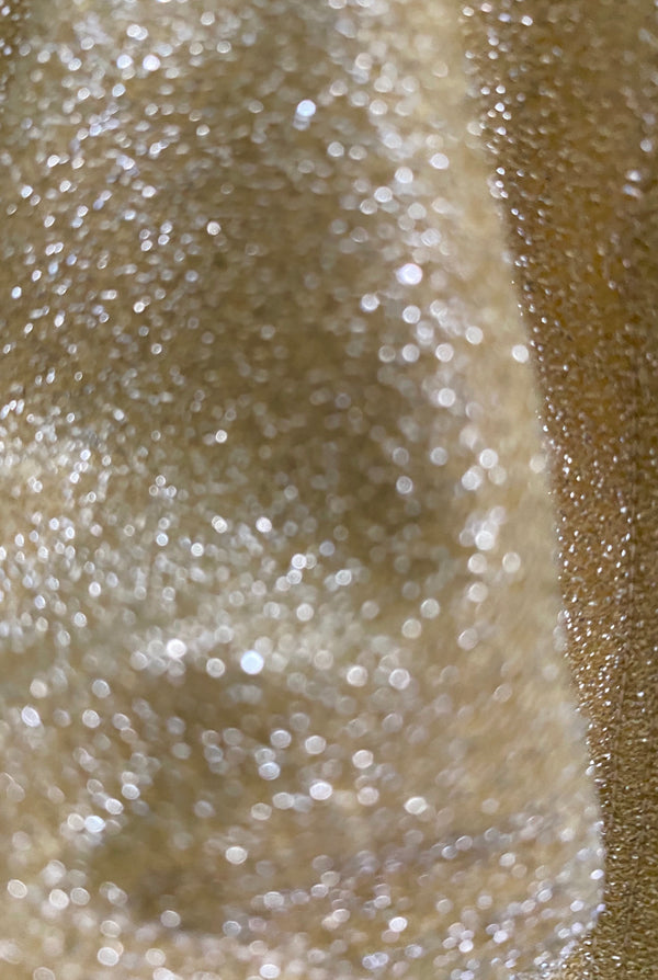 Glitter Fabric | Gold | 5 Meters